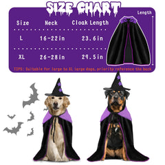 YUEPET large dog Halloween costume ready for celebration