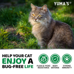 YUMA'S all-breeds packaging demonstrates suitability for cats of all ages and breeds.