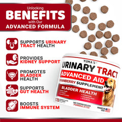 YUMA'S cranberry D-Mannose ingredients highlight natural urinary health support