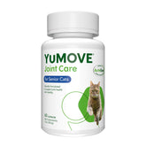 YuMOVE cat joint supplement bottle showing senior mobility support.