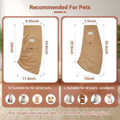 Yunpawpet sling safety strap and buckle for secure rides