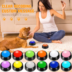 Yunsailing marker-ready buttons let you DIY labels for personalized cues