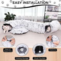 YUYAFN plush material closeup shows soft fabric for resting