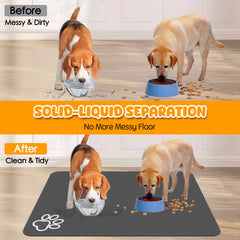 Yuzshin durable no-stains mat design simplifies cleaning after meals.