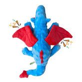 YXYANI durable plush dinosaur toy with squeaker for engaging solo play