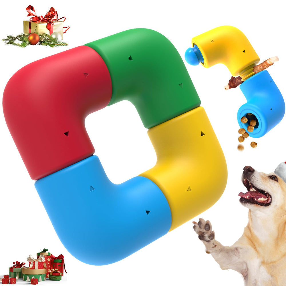 YZHDUXIU dog puzzle toy set provides engaging play for smart dogs, boosting mental stimulation.