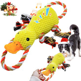 YZHDUXIU duck tug toy squeak closeup inviting interactive play