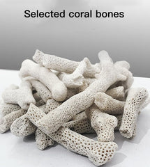 YZHZOM coral en pedazos para acuario ofrece filtración suave y estética natural