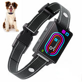 Zaguren dog bark collar front view showcases a discreet training aid for daily use