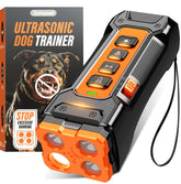 Zahawei dog bark deterrent device front view shows a compact, humane tool for quiet homes.