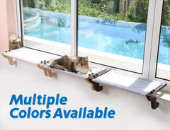 Zakkart Easy Seat cat perch assembly step image shows quick 10-minute setup.