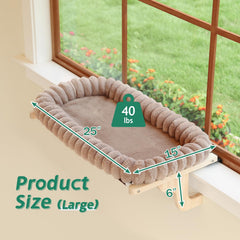 Zakkart SnugCloud 4-sided bolster image emphasizes secure, comfy lounging.