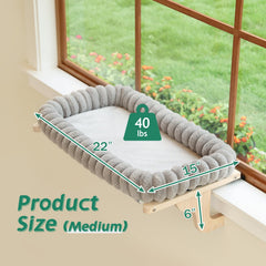 Zakkart SnugCloud four-sided bolster walls creating secure cuddle space