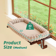 Zakkart SnugCloud solid hardwood frame provides sturdy support for up to 40 lbs
