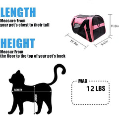 ZaneSun airline-approved pet carrier ideal for cabin travel