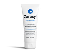 Zarasyl essential skin care ointment packaging closeup for wound protection