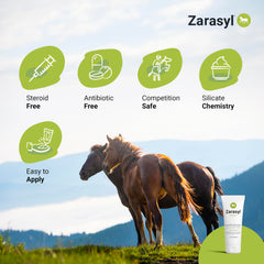 Zarasyl Essential Skin Care Ointment semi-occlusive film—oxygen-permeable skin barrier.