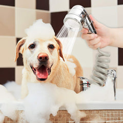 ZCONIEY stretchable 3m hose offers flexible reach for tub and shower cleaning.