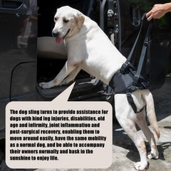 ZDBFu Dog Lift Harness defecation groove allows outdoor relief without removal