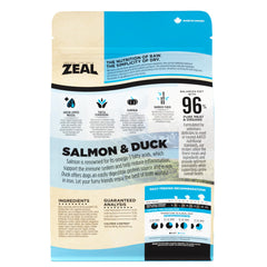ZEAL Canada air-dried salmon-duck recipe bowl serving offers complete nutrition at mealtime