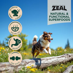 ZEAL Canada green-lipped mussels highlight joint-supporting natural ingredients.