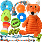 Zeaxuie 14-pack puppy toys for teething small dogs promote engaged play and chew relief