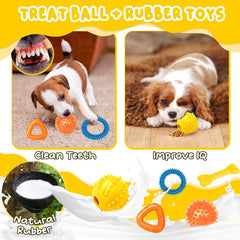 Zeaxuie 23pack dog bag rolls closeup shows mess free toy storage and travel convenience