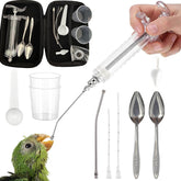 Serie de jeringas Zephyriel de 50 ml para aves, alimentación precisa