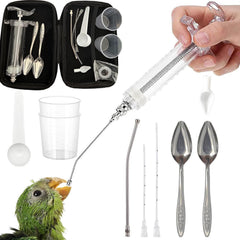 Serie de jeringas Zephyriel de 50 ml para aves, alimentación precisa