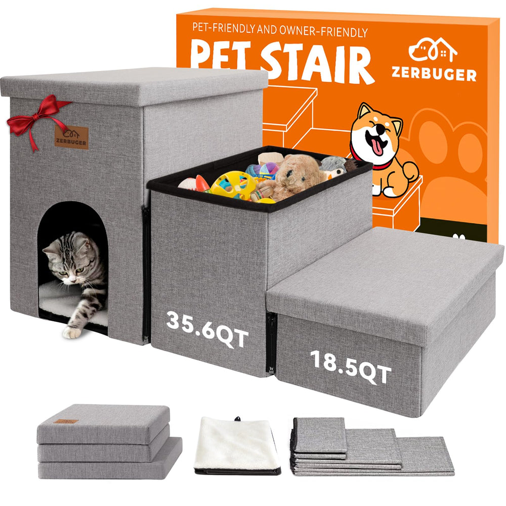 Zerbuger dog stairs assembly-instructions enable quick setup and stable access