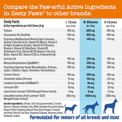 Zesty Paws cod liver oil ingredient image for skin and coat nourishment