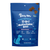Zesty Paws Senior Dog Multivitamin Treats bottle front for comprehensive canine wellness