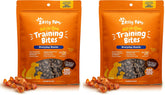 Zesty Paws Training Treats bag front view with bacon flavor for training rewards.