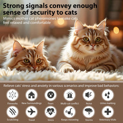 ZHANGK diffuser packaging highlights easy setup for calmer multi-cat homes