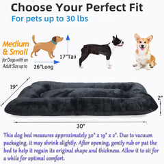 zihapgpzp 30in crate bed anti-slip bottom keeps bed secure during resting