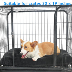 zihapgpzp 30in crate bed machine-washable for easy cleaning after use