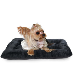 Zihapgpzp tiny dog bed 18x12 fits 18-inch crates for small pets with cozy space.