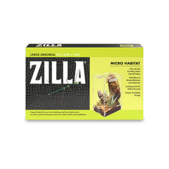 Zilla Micro Habitat front view with clear acrylic walls for 360-degree observation