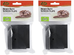 Zilla reptile screen clip secures large terrarium lid for 30-gallon enclosures.