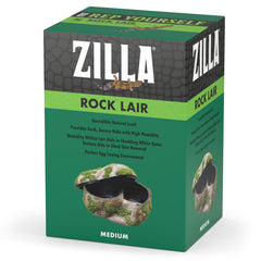 Zilla Rock Lair exterior shows natural, humid hide for a secure reptile shelter