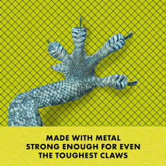 Zilla black wire mesh and steel frame undergoing durability test