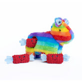 ZippyPaws Burrow Pinata toy open invites dogs to explore during hide-and-seek play