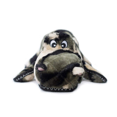 ZippyPaws Camron gator-squeaker-grunter enhances interactive play sessions.