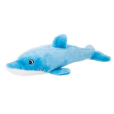 Delfín azul interactivo de ZippyPaws para juego activo y entretenimiento duradero.