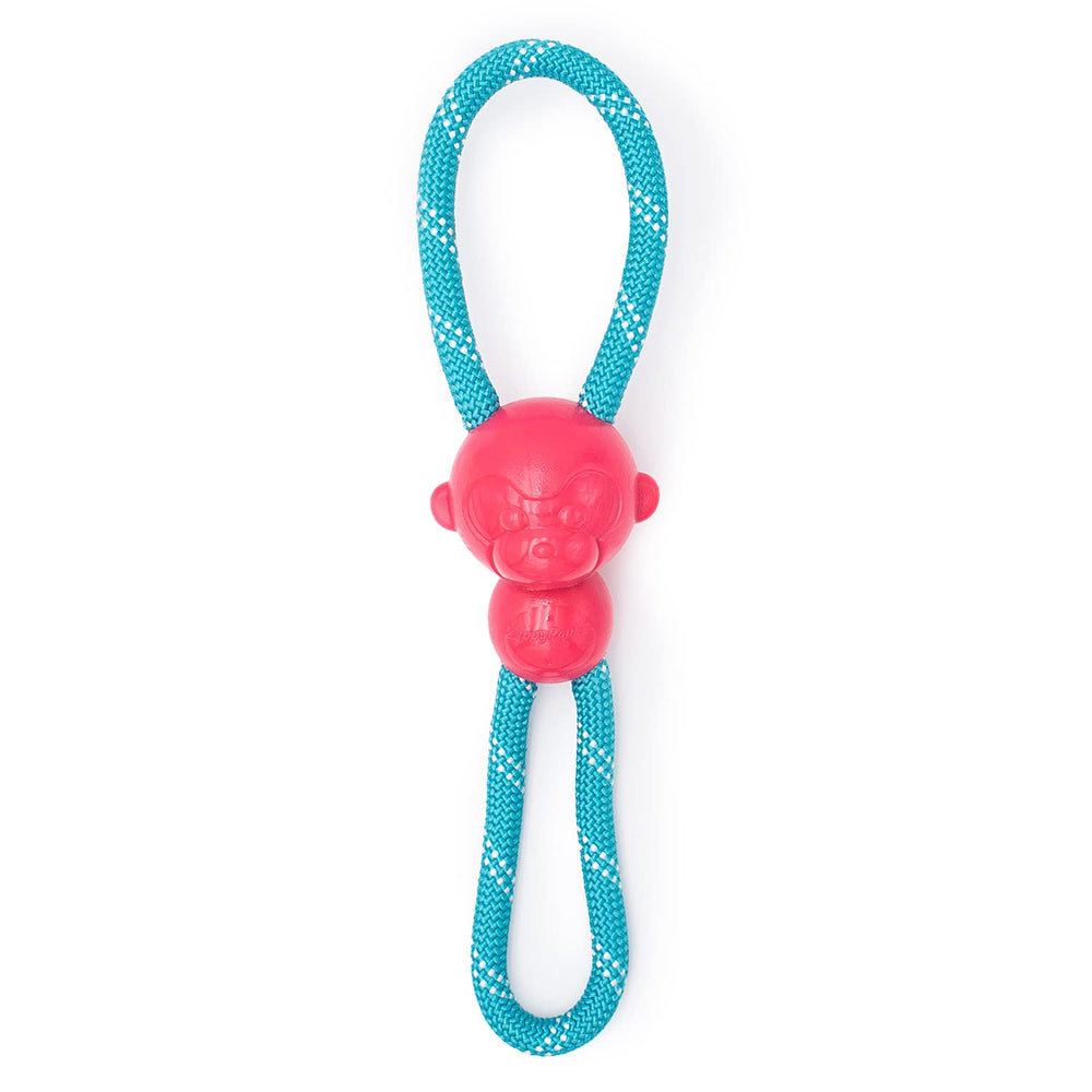 ZippyPaws RopeTugz Pink Tug image – durable rope for long-lasting tug-of-war play