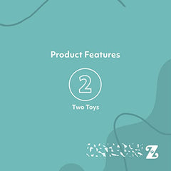 ZippyPaws Squeakie Pad Flat Design – lightweight, flat toy ideal for tossing and fetch.