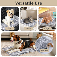 Zisiueel dog bed plush side for cozy resting