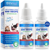 ZIXAOK ear drops bottle application for easy pet ear care