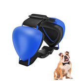 ZOHAN dog ear muffs blue noise protection in action reducing fireworks roar