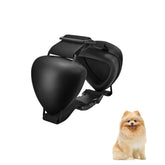ZOHAN dog ear muffs black noise protection for dogs during fireworks